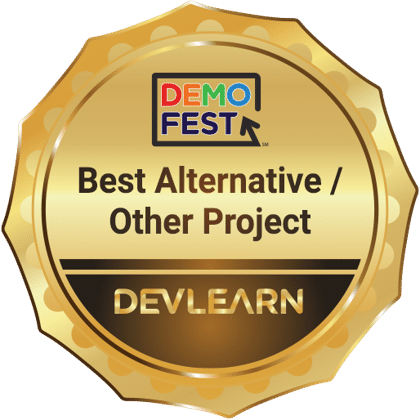 Image for ELM Wins Best Alternative Solution at DevLearn’s DemoFest