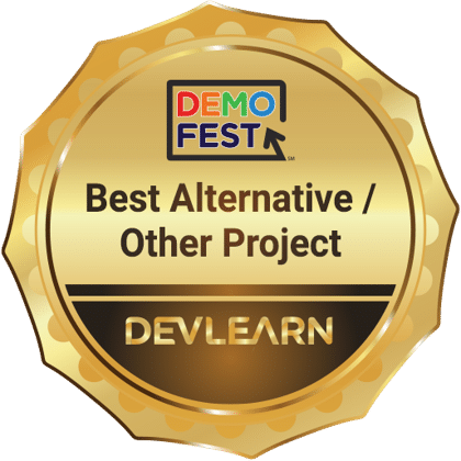 Image for ELM Wins Best Alternative Solution at DevLearn’s DemoFest